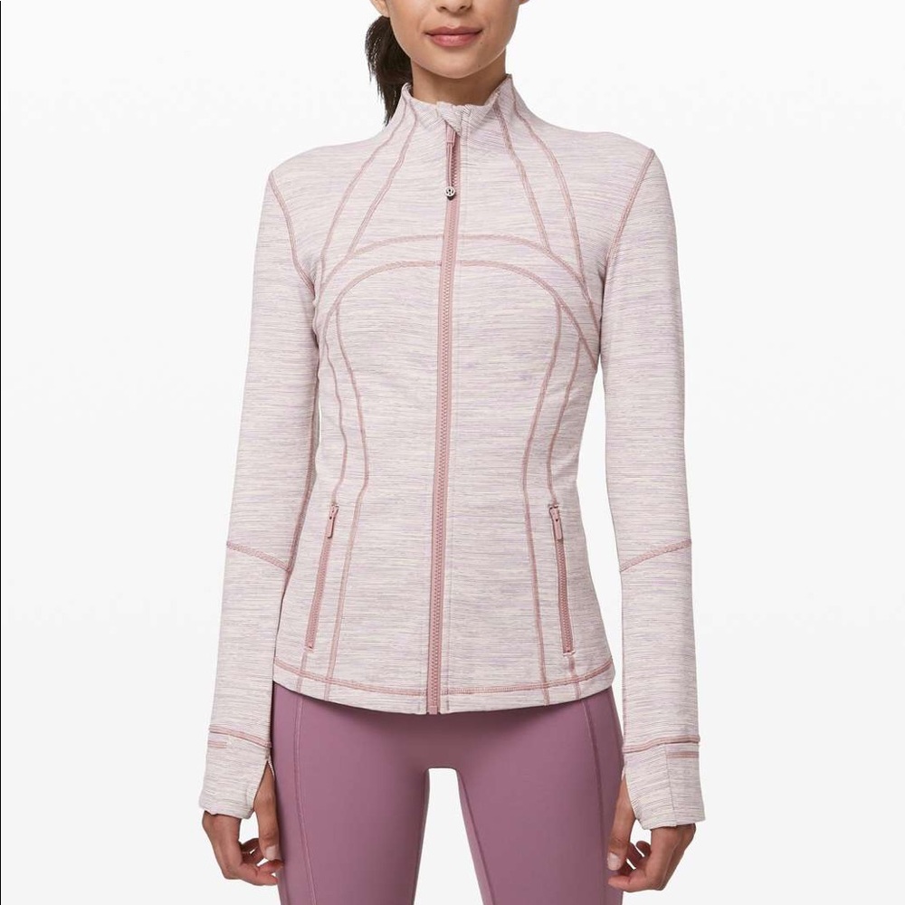 Lululemon Define Jacket in Space Pink Bliss NWT